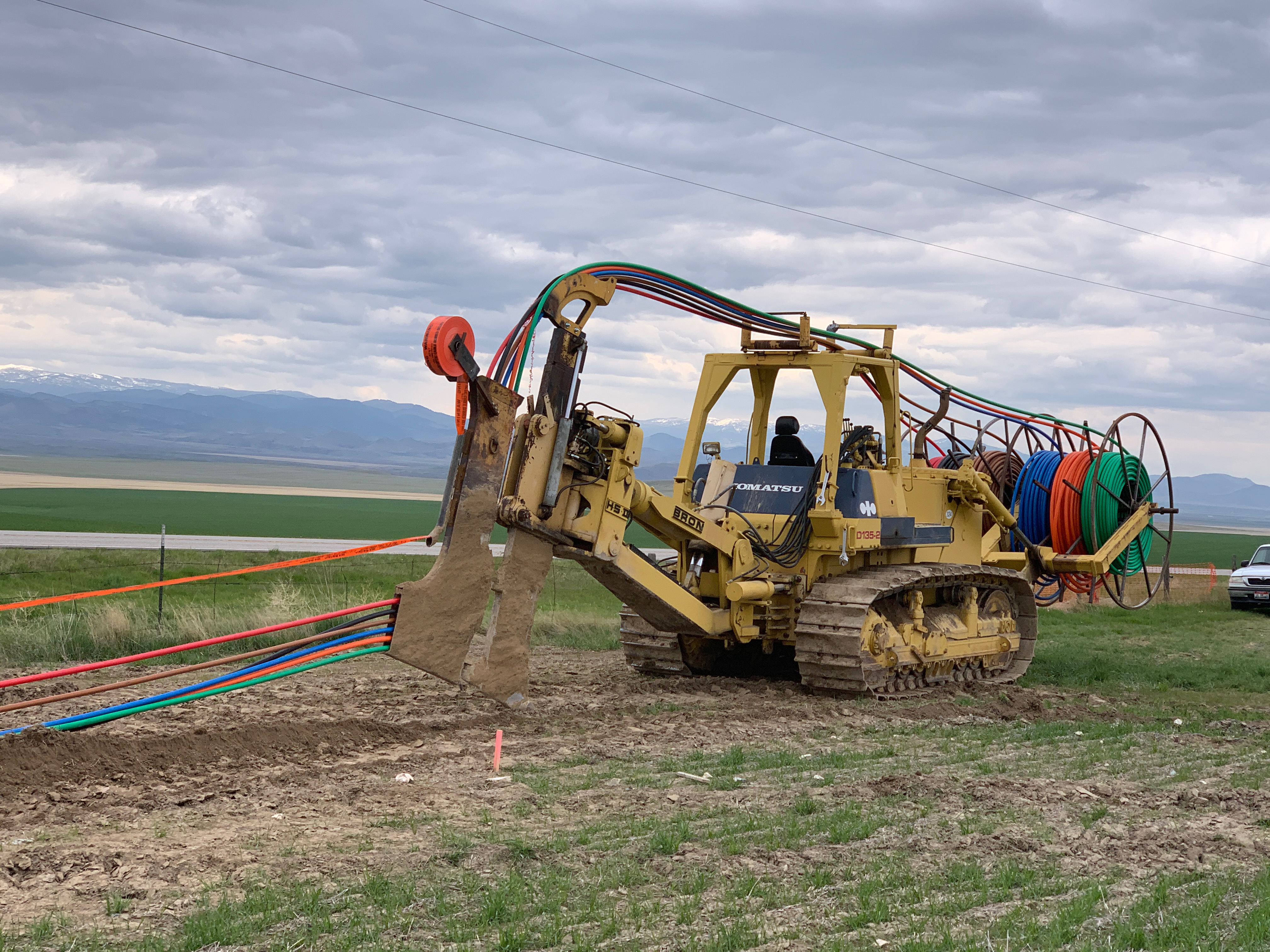 Big Sky Communication Trenching Pics